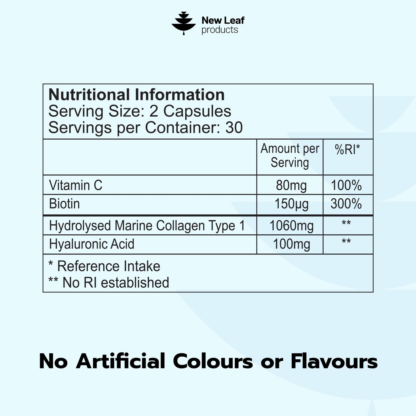 Pure Marine Collagen 100% Marine Collagen Type 1 Hydrolysed Collagen Peptides Enhanced with Hyaluronic Acid & Vitamin C -Essential Amino Acids - Collagen Supplements for Women and Men, 60 Capsules