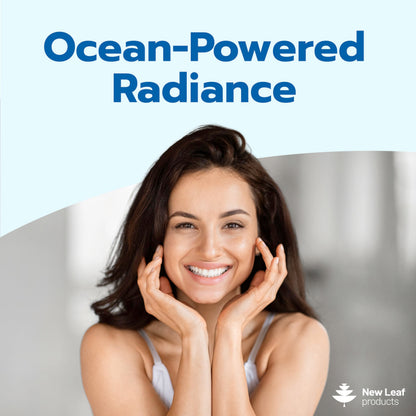 Pure Marine Collagen 100% Marine Collagen Type 1 Hydrolysed Collagen Peptides Enhanced with Hyaluronic Acid & Vitamin C -Essential Amino Acids - Collagen Supplements for Women and Men, 60 Capsules